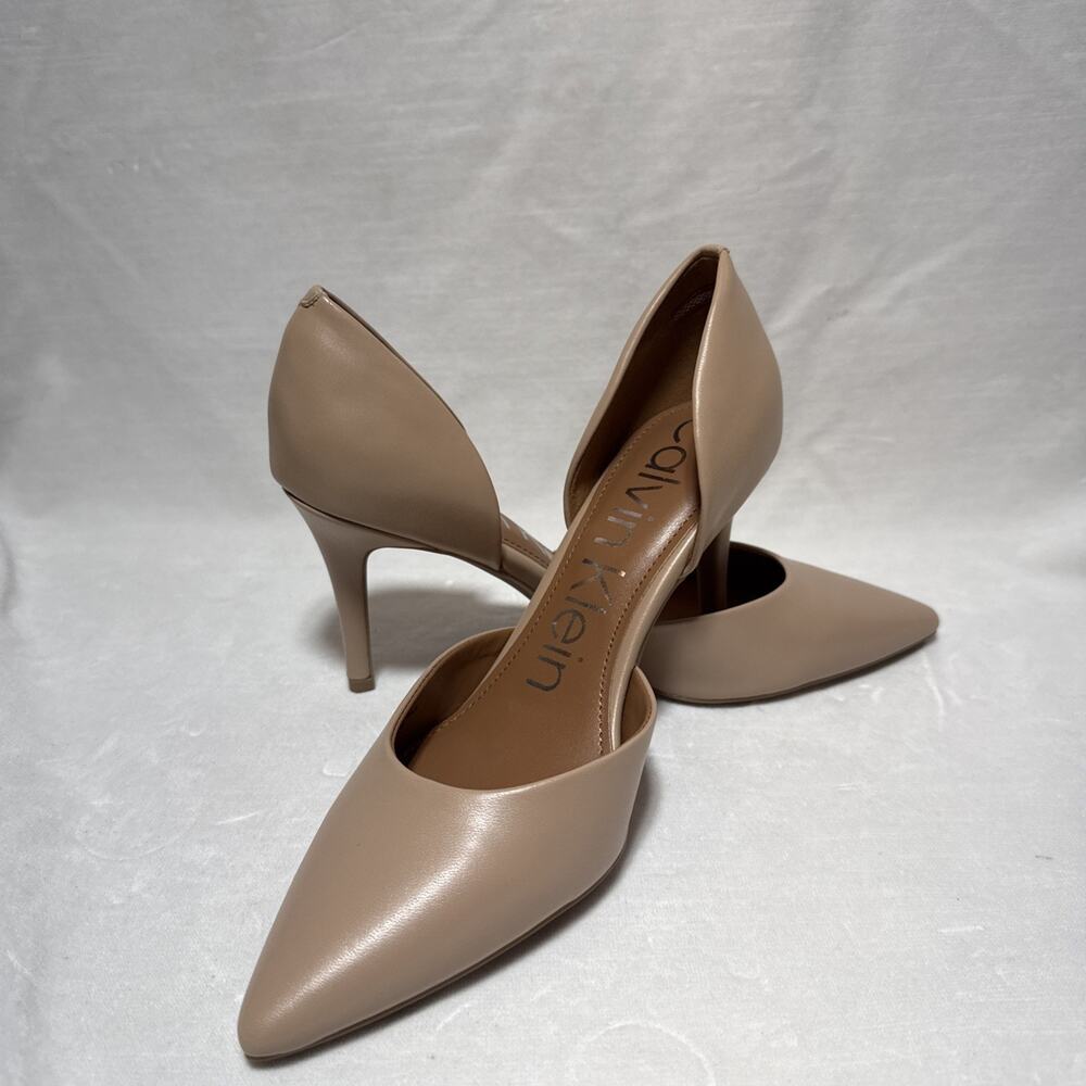 Calvin Klein Gloria Pumps Light Natural Nude 110 Womens 9 - Picture 5 of 5